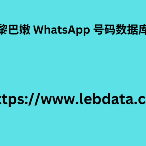 黎巴嫩 WhatsApp 号码数据库